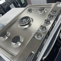 July 4th Promotion! Gas Cooktop, 30’ LG New Open Box Stainless Steel, 5 Burners 