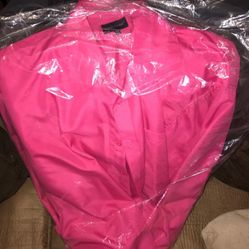 3 Pink Cufflink Button Ups