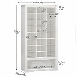 27 pair shoe storage cabinet BRAND NEW