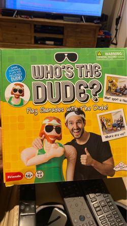 Who’s the dude party board game