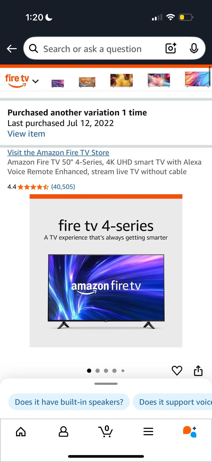 50” Fire TV