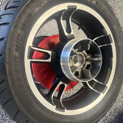 Harley Road Glide Rear Wheel. 