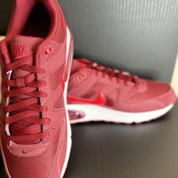 Size 11M- Nike Air Max Command - Team Red/ Gym Red-White - NEW