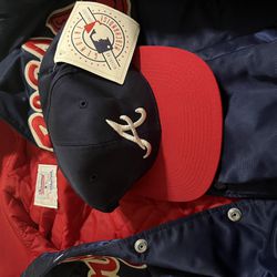 Vintage Braves Baseball Cap & Kids Jacket
