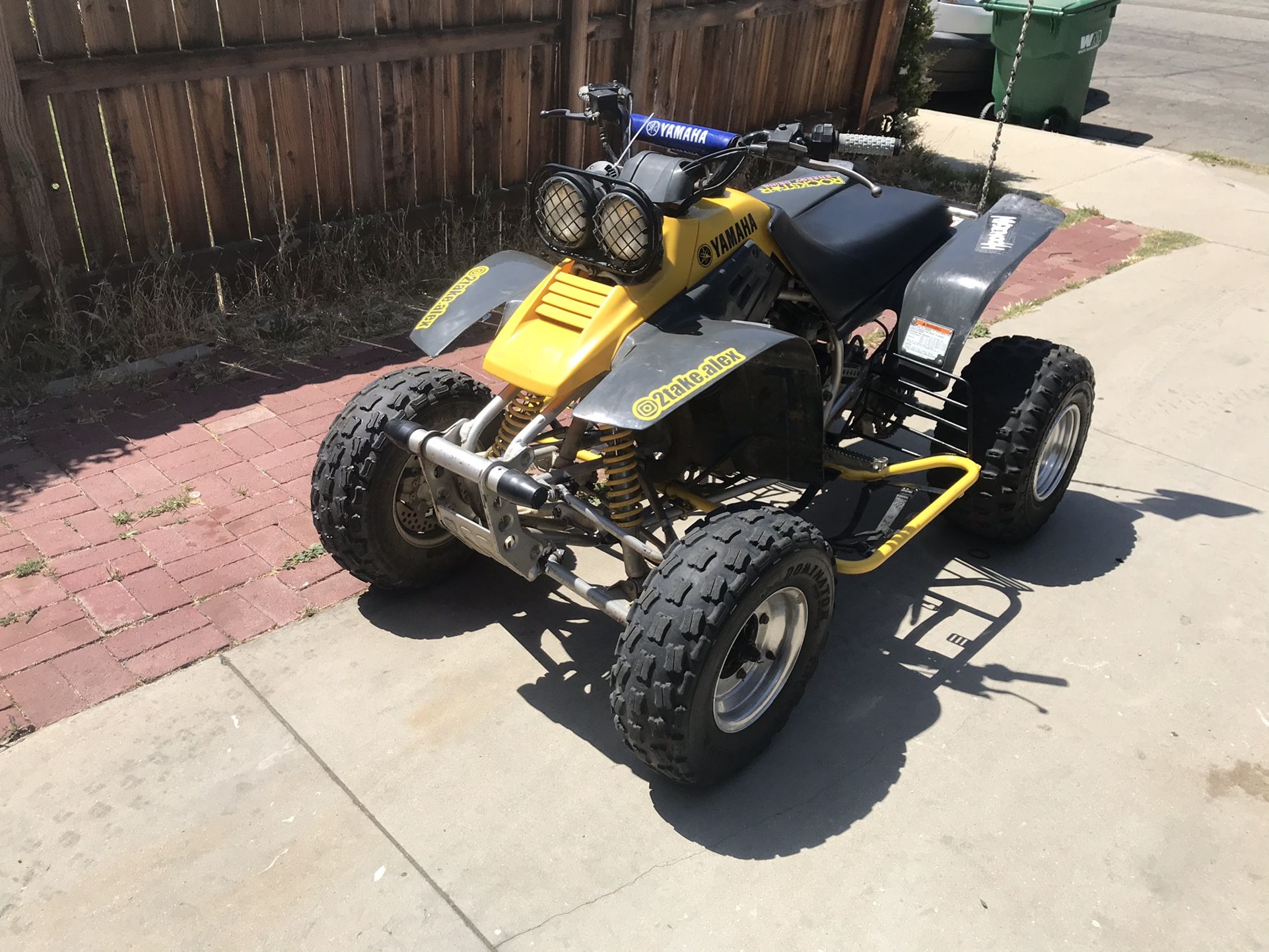 Photo Yamaha Warrior 350 Quad