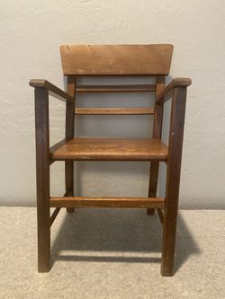 Vintage Wooden Child’s Chair