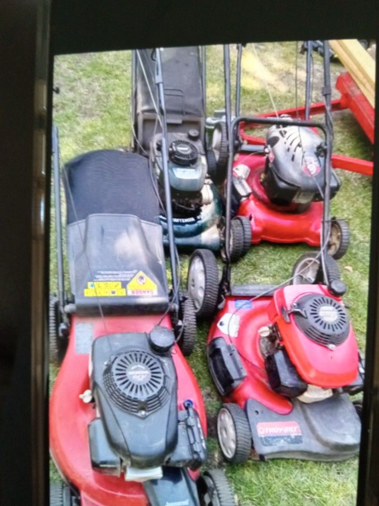 Mowers And Blowers More Pucs Soon