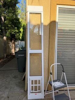 Extra tall dog door