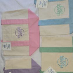 Trader Joe's Pastel Mini tote