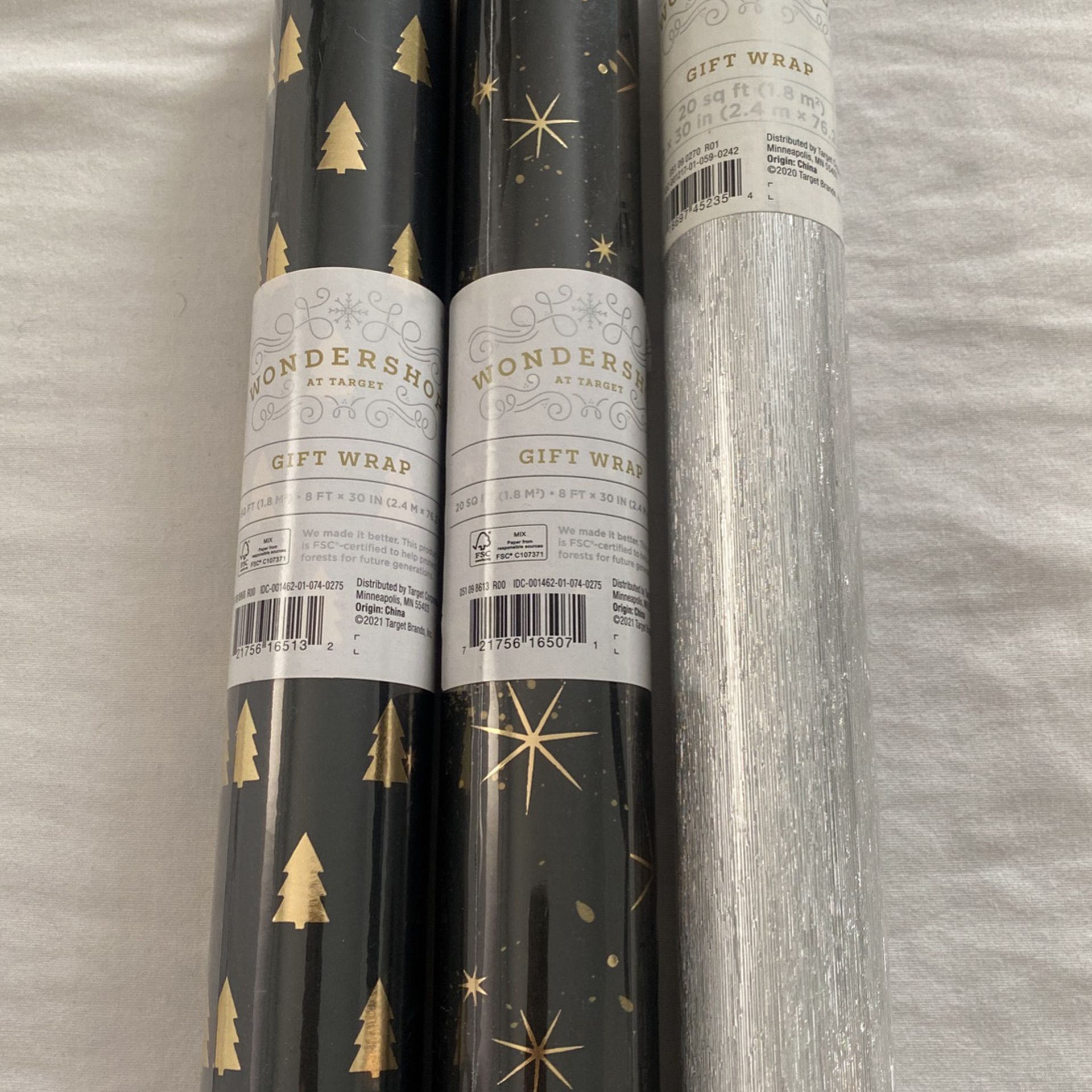 Christmas Wrapping  Rolls 