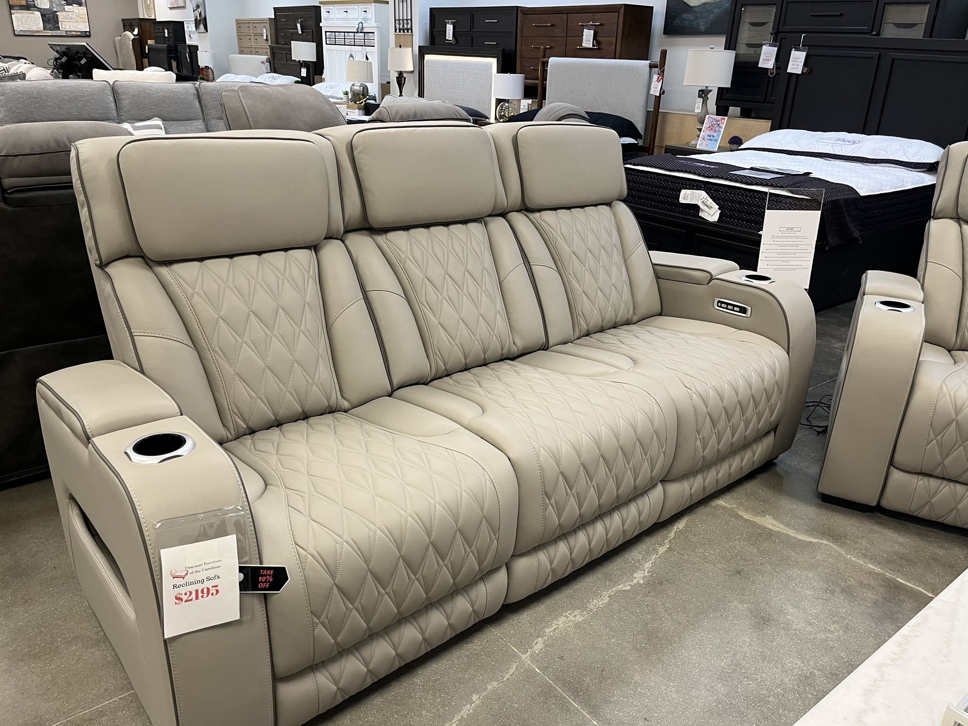 Brand New Reclining Sofa