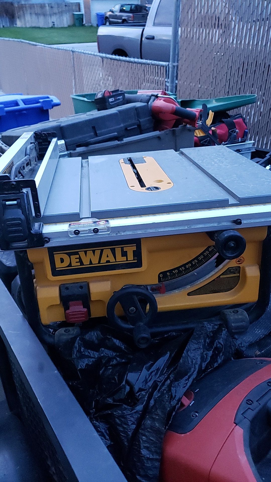 Dewalt table saw