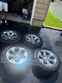 WILLING TO NEGOTIATE!!! RAM 1500 Rims & Tires – Complete Set, Ready to Install