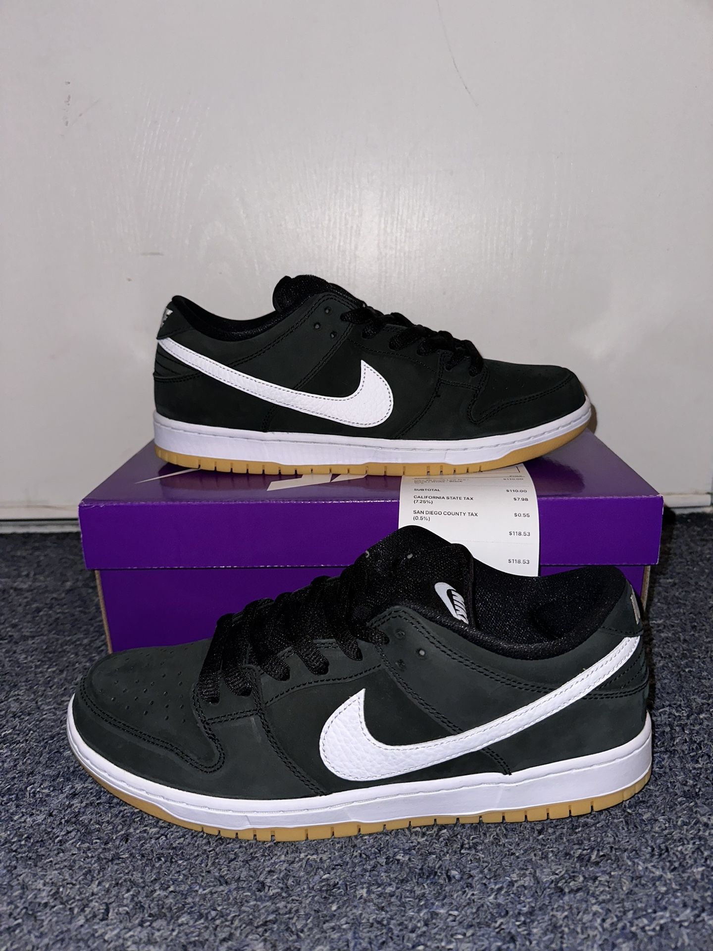 Dunk Low SB 'Black Gum