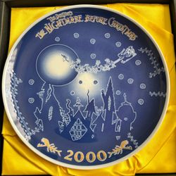Nightmare Before Christmas (Xmas) 9” Collectors Plate