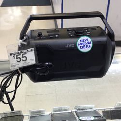$55. JVC Boombox 