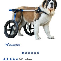 Brand New Walkin’ Wheels Dog Wheelchair For Xtra Lg Dogs
