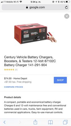 Black & Decker Charger 40 Amp Continuous/110 Amp Engine Start, BC40EWB for  Sale in Los Angeles, CA - OfferUp