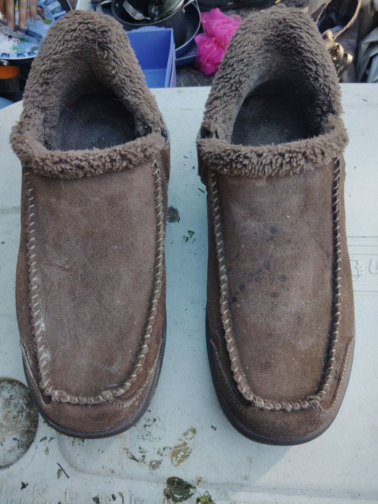 Otho Feet Leather Top Slipper Shoes Men's Size 11