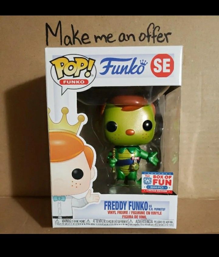 Freddy Funko as H. R. Pufnstuf 2000 PCS Funko Pop