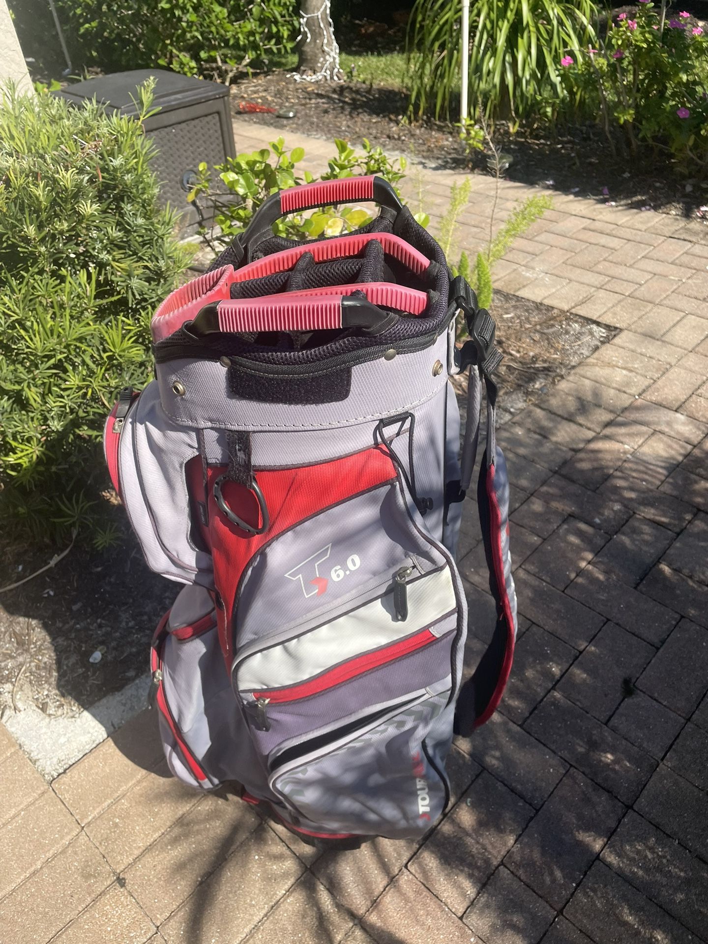 Golf cart bag Tourtek With 14 Club Dividers