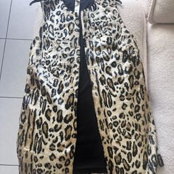 Chico Leopard Print Vest 