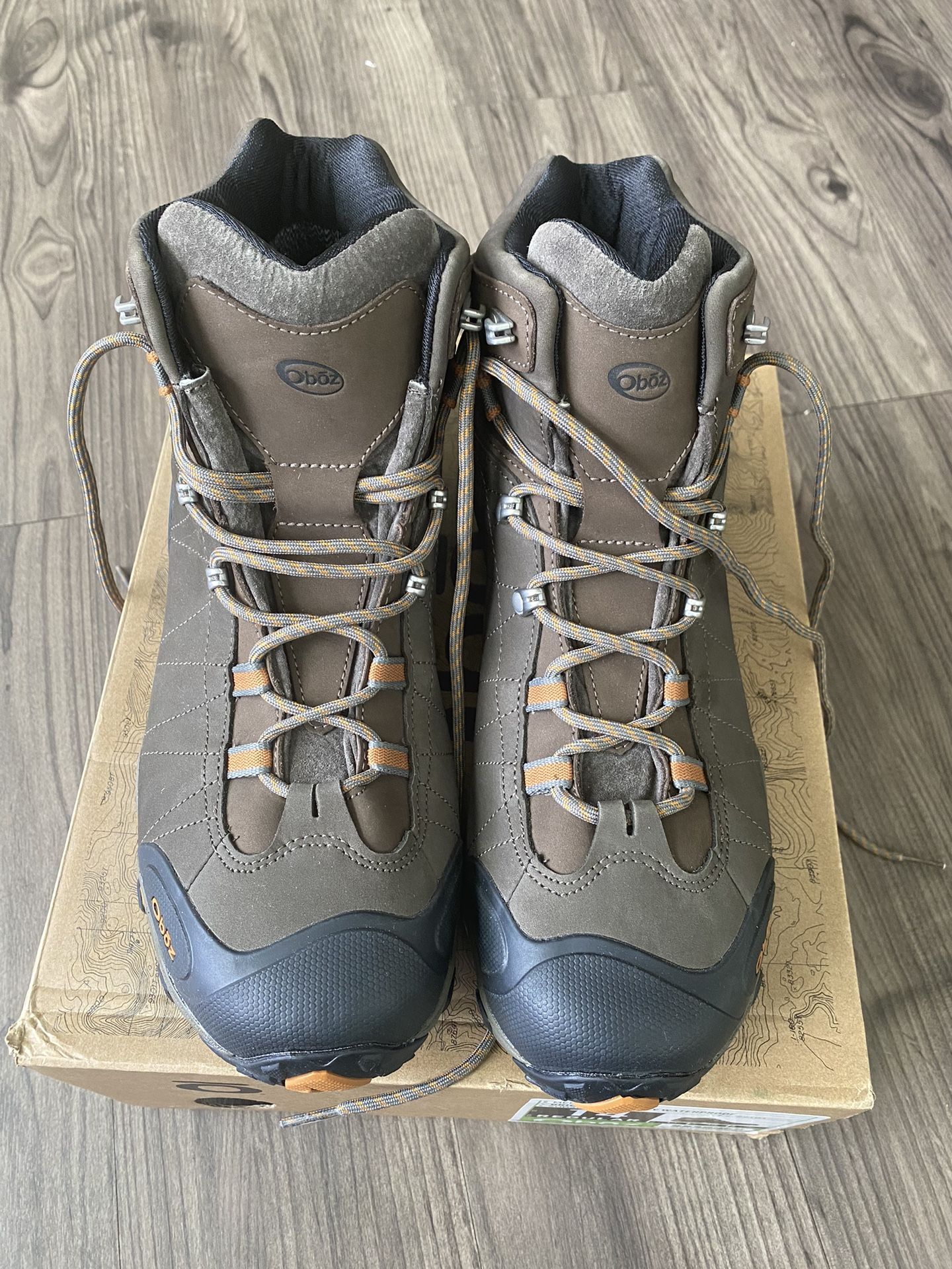 Oboz Bridger Mid Waterproof Hiking Boots - Men's 14