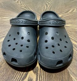 Black Crocs Classic Clogs Size 10W/8M