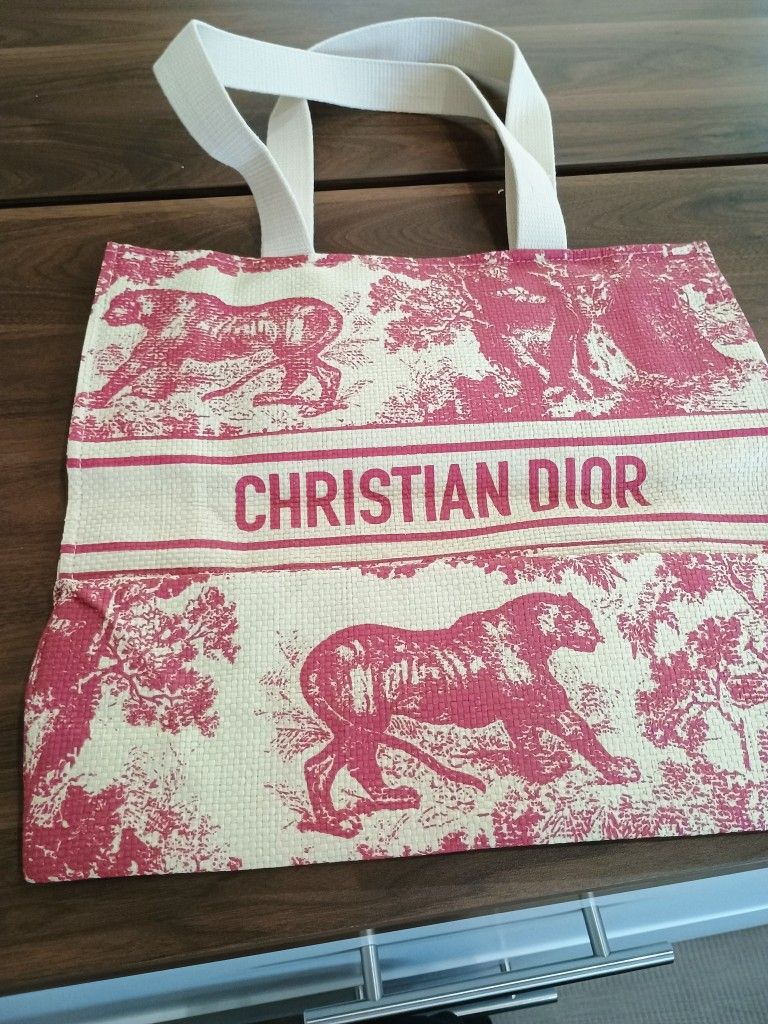 New Christian Dior Beach Bag
