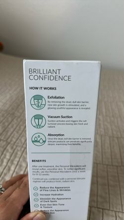 Microderm at Home, Open Box Brand New