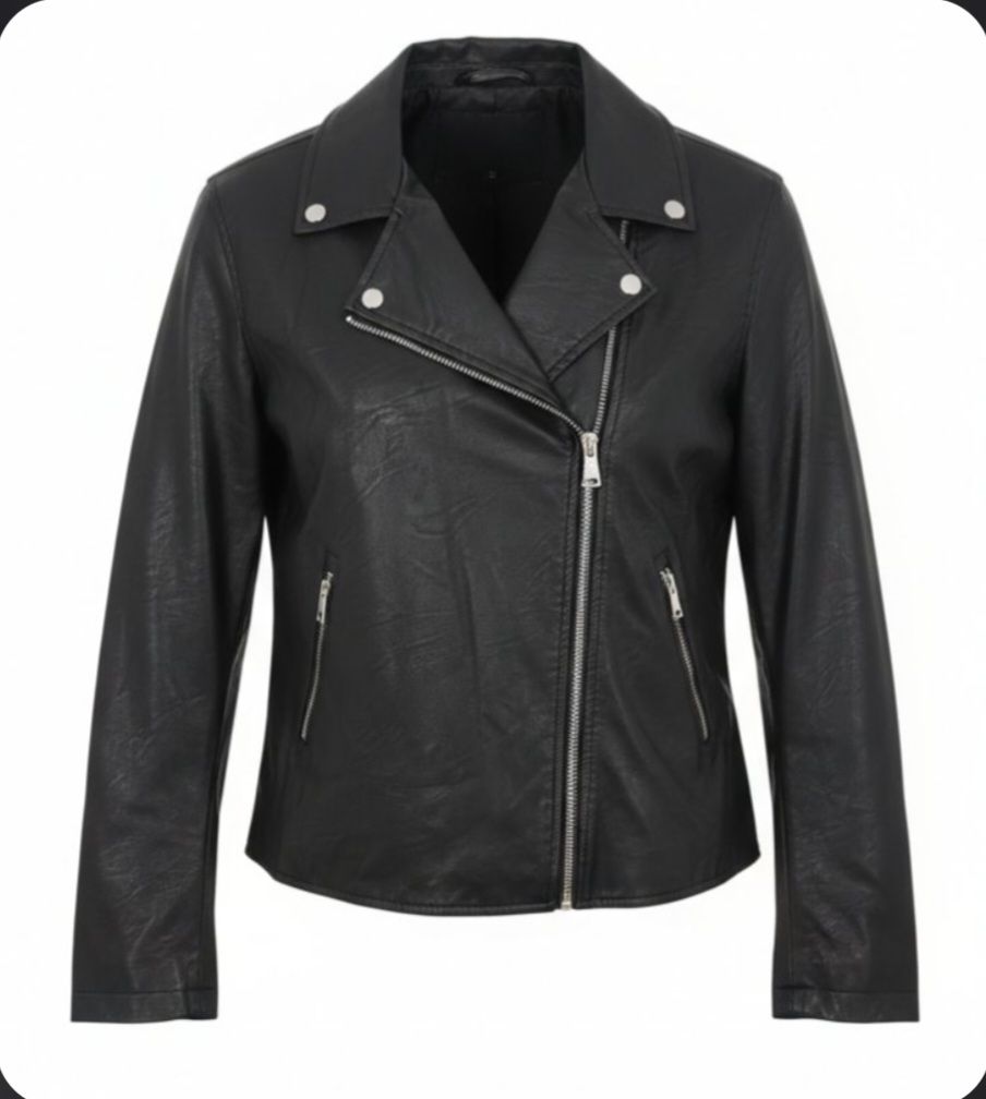 Faux Leather Moto Jacket Elizabeth and James NWOT Size XL