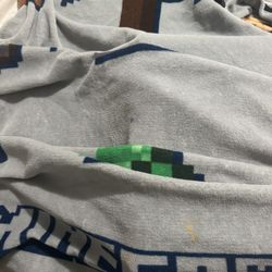 Minecraft Blanket 