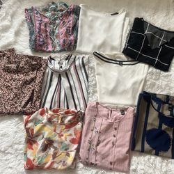 SHEIN Women Blouses Bundle Size L
