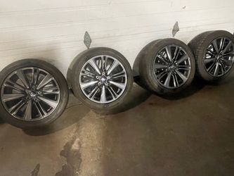 Subaru OEM Alloy Wheels with Tires Set of 4