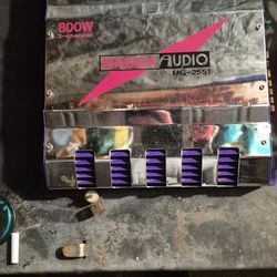 Skar 15inch Sub in box & Amp