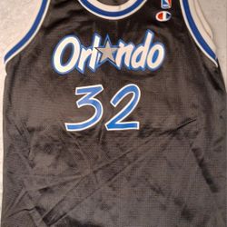 Vintage Youth size Large Shaquille O'Neal Champion Jersey Orlando Magic 