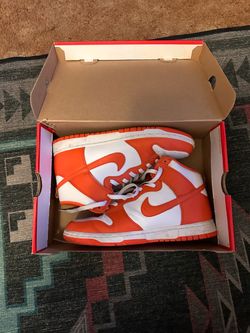 Nike Dunks Blue, Red, Orange 3 Different Pairs
