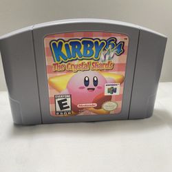 Kirby Nintendo 64 Game 