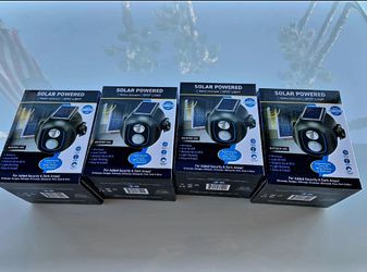  Solar powered LED Motion Activated SPOT Light NEW