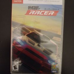 NINTENDO SWITCH SUPER STREET RACER