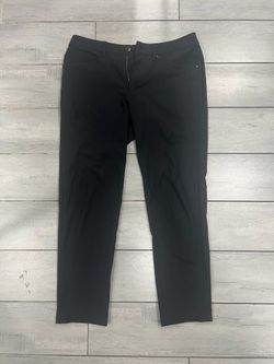 Lululemon Commission Pants Men’s Size 30 Black Warpstreme Stretch Chino