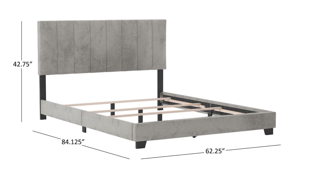 Brand New Upholstered Queen Bed