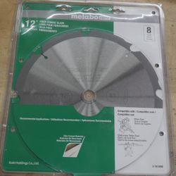 METABO 12" 305MM FIBER CEMENT BLADE #18109M NEW
