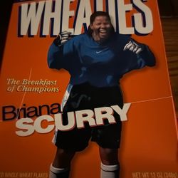 WHEATIES Vintage USA World Cup Champions Soccer Briana Scurry