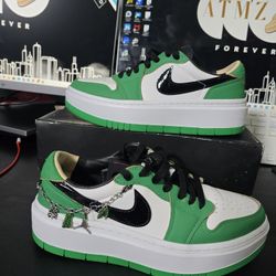 Jordan 1 Elevate Low Lucky Green - Size 9