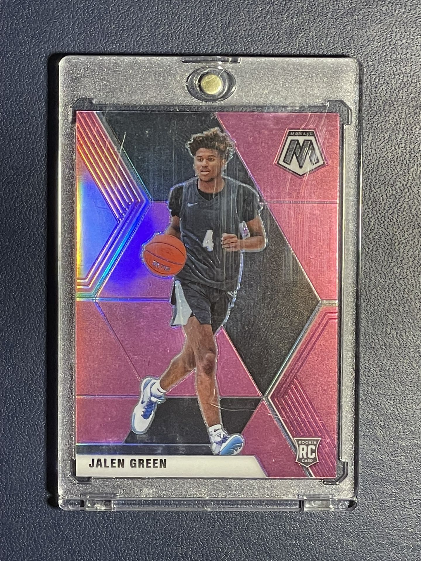 Jalen Green RC Pink Mosaic Prizm