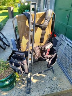 Construction suspender style tool bag awb/hp
