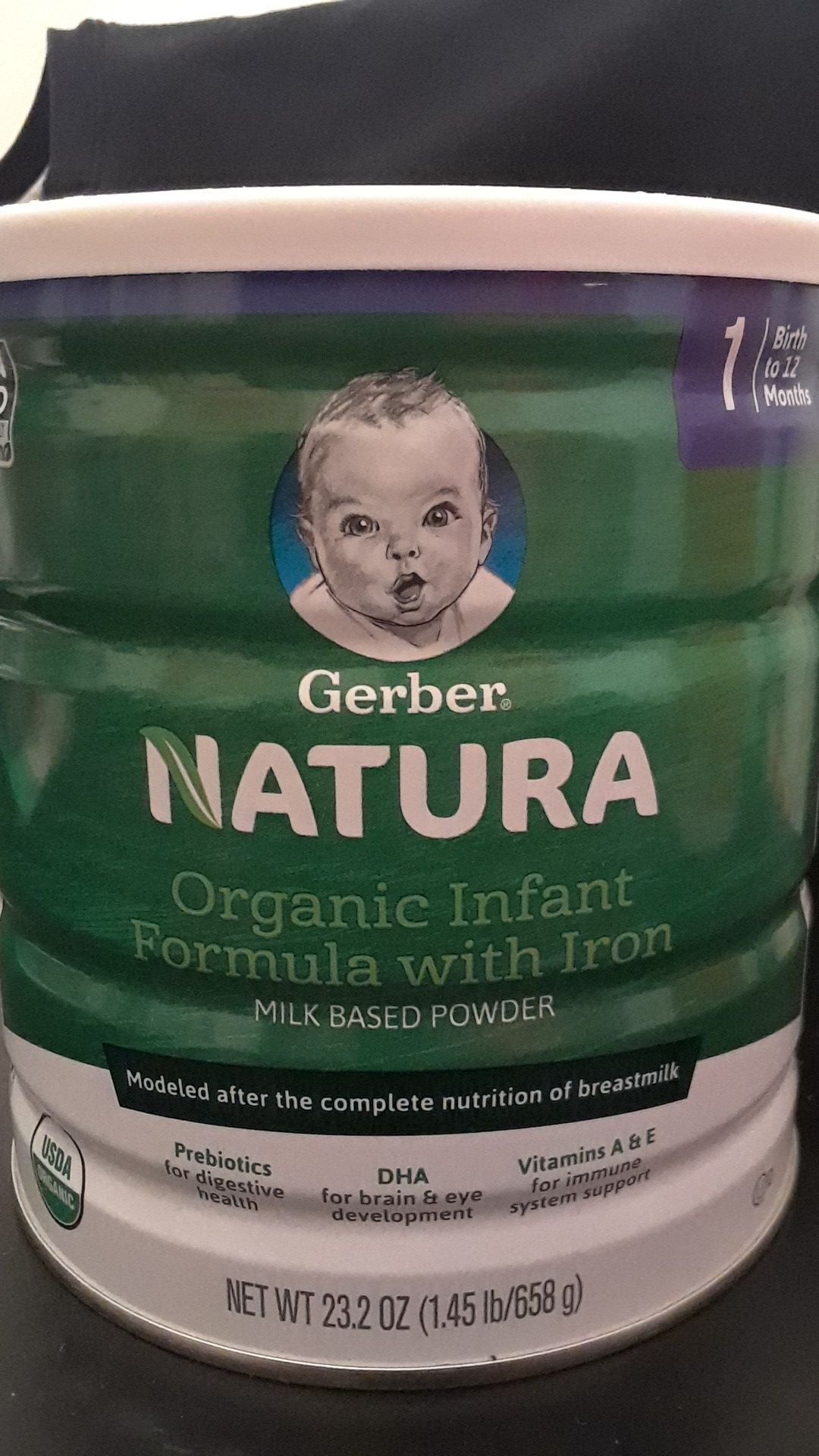 Gerber Natura Organic Infant Formula