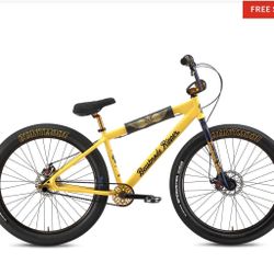SE Bikes Beastmode Ripper 27.5”+ BMX Bike Yellow