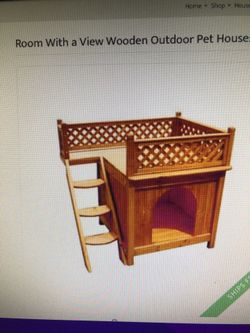 Room With A View Dog House